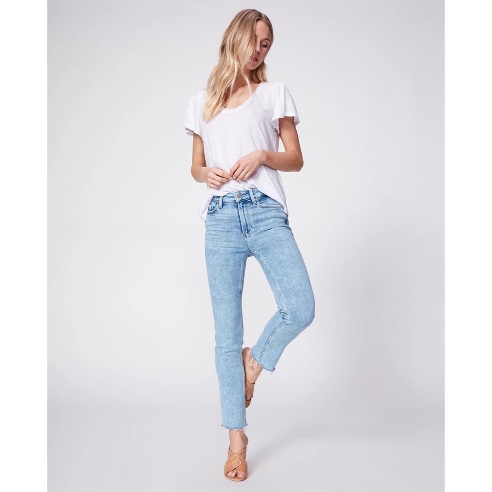 PAIGE Light Blue High Rise Women's Jeans